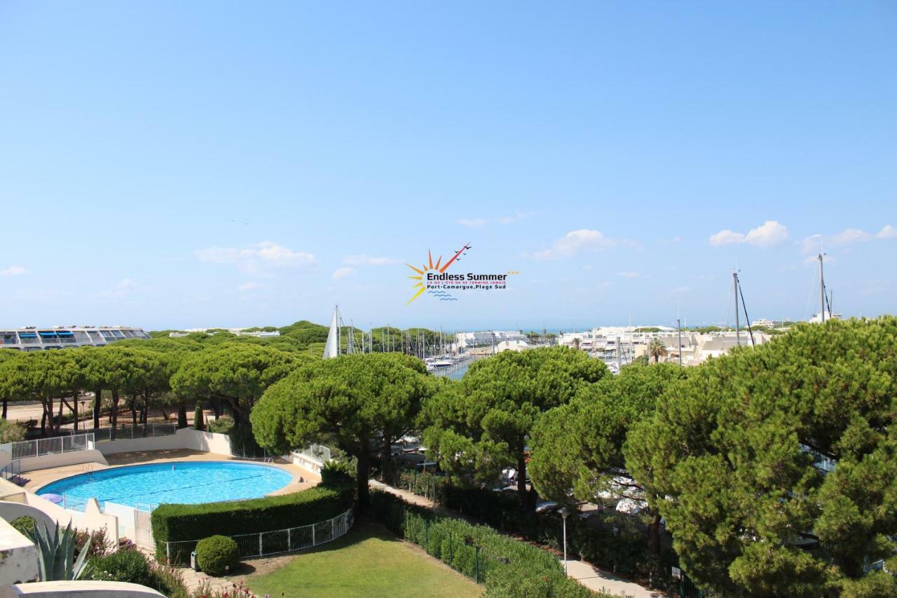 Studio 237 Port Camargue, Piscine, Climatisation, 2 Personnes Le Grau-du-Roi Luaran gambar